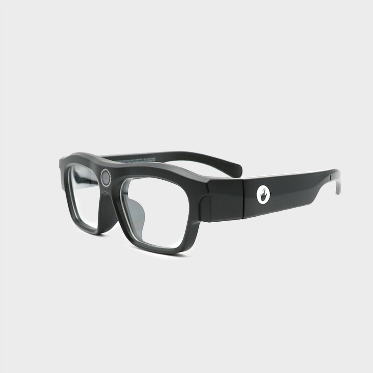 IFV Black Full Frame Smart Glasses with Photo & Video Functions (Moon) - IFV Glasses