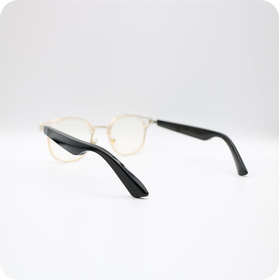 IFV Gold Full Frame Smart Glasses with Prescription Lenses (Paris) - IFV Glasses