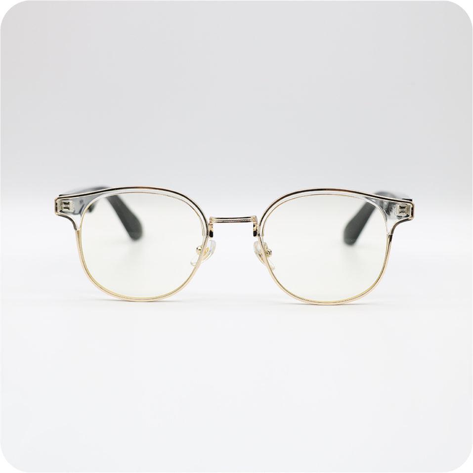 IFV Gold Full Frame Smart Glasses with Prescription Lenses (Paris) - IFV Glasses