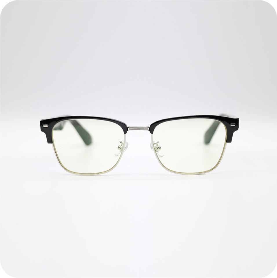 IFV Black Full Frame Smart Glasses with Prescription Lenses (Toronto) - IFV Glasses