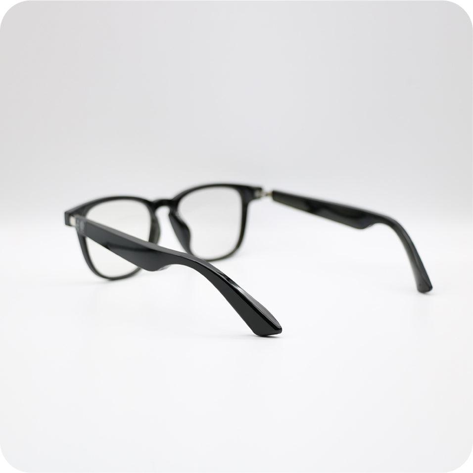 IFV Black Full Frame Smart Glasses with Prescription Lenses (London) - IFV Glasses