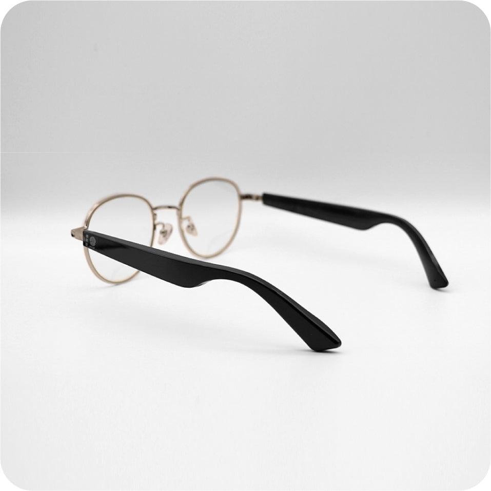 IFV Gold Full Frame Smart Glasses with Prescription Lenses (Rome) - IFV Glasses