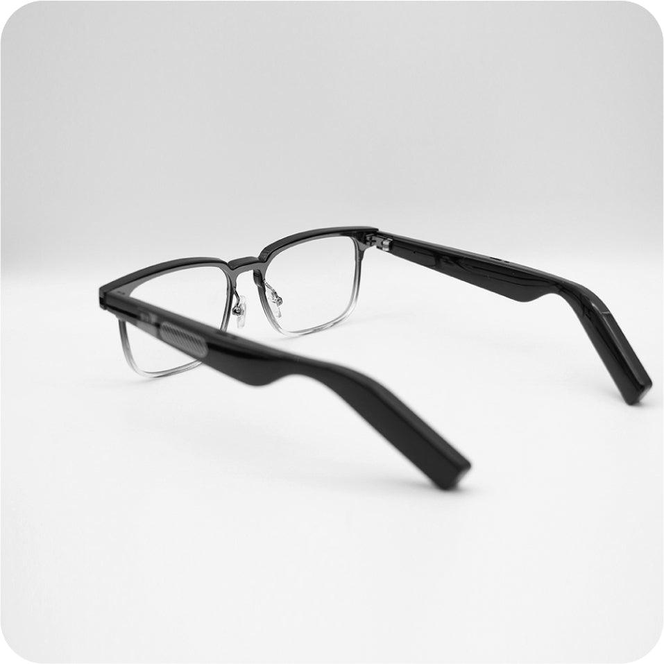 IFV Full Frame Black Smart Glasses with Prescription Lenses (New York) - IFV Glasses